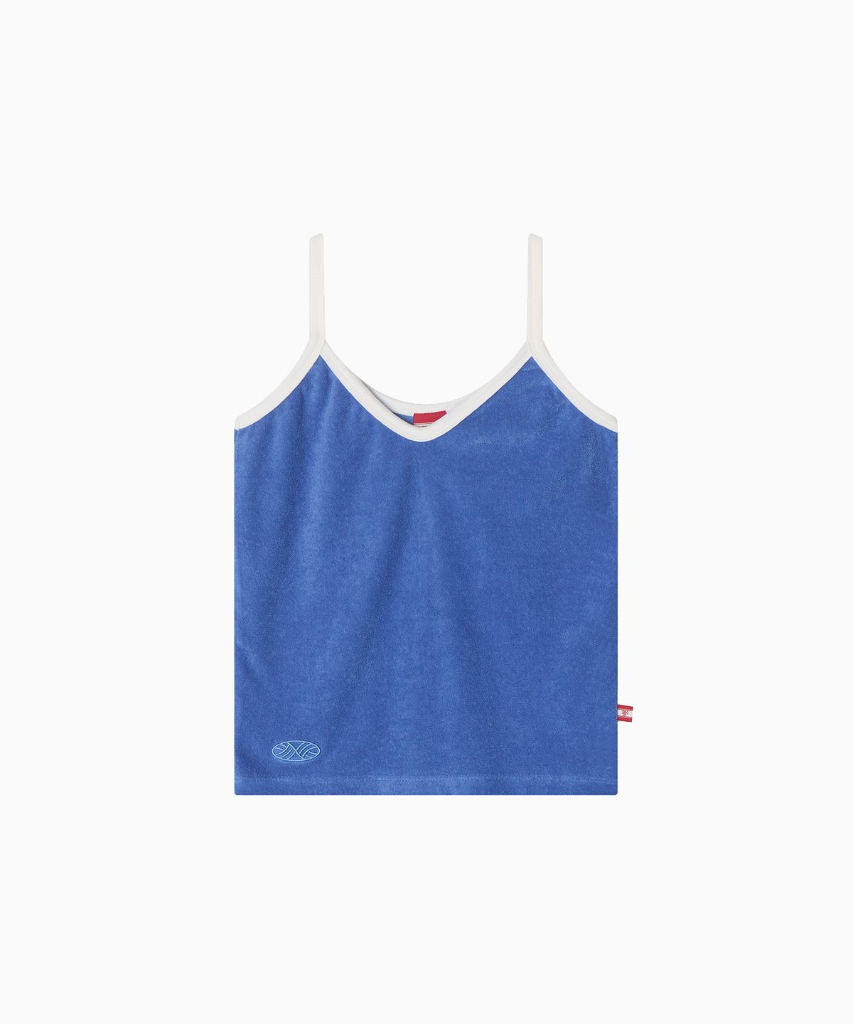 미나수(MENASOO) Terry Color Binding Sleeveless_Blue