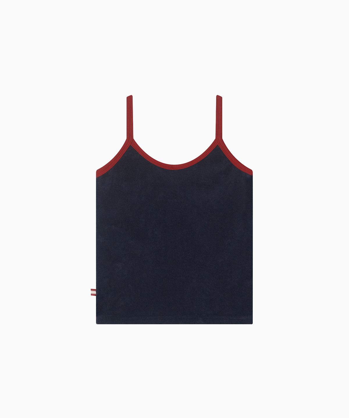 미나수(MENASOO) Terry Color Binding Sleeveless_Navy