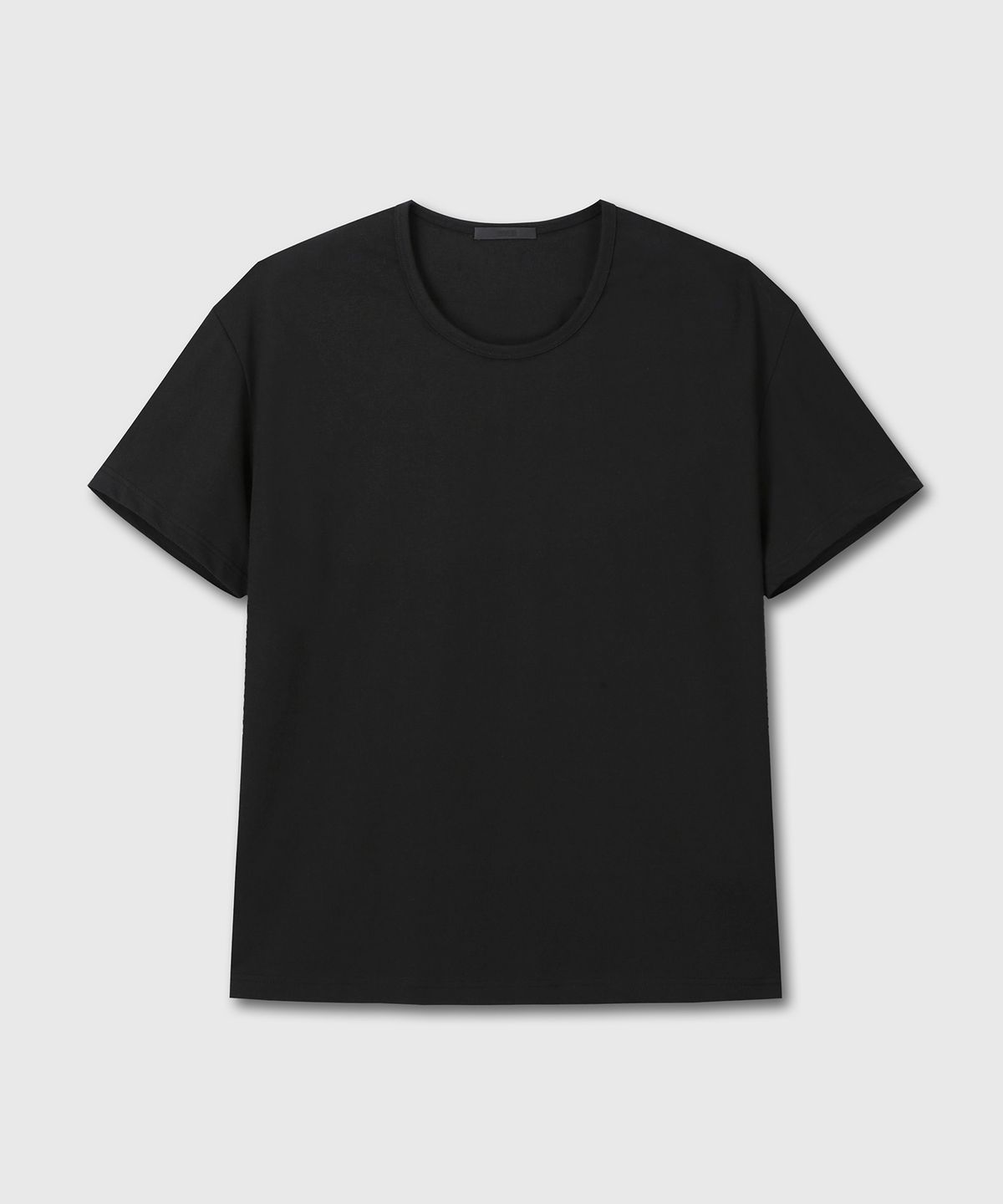 다이브인(DIVEIN) UNIFORM U NECK T-SHIRTS (BLACK)