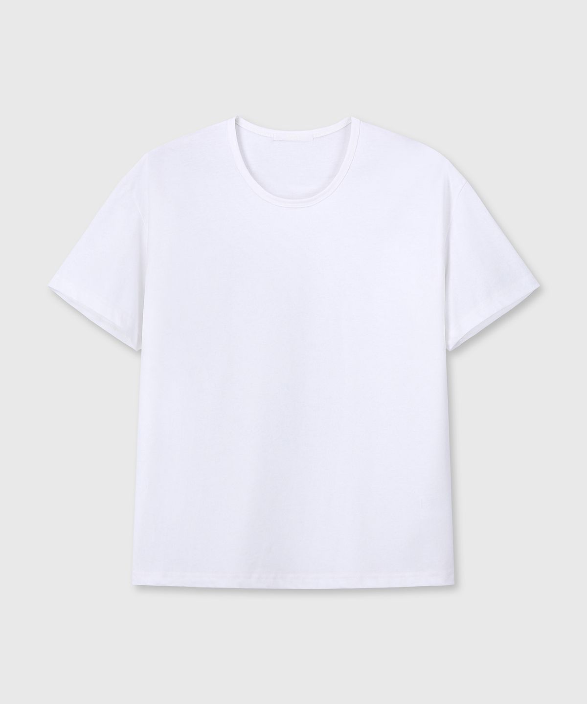다이브인(DIVEIN) UNIFORM U NECK T-SHIRTS (WHITE)