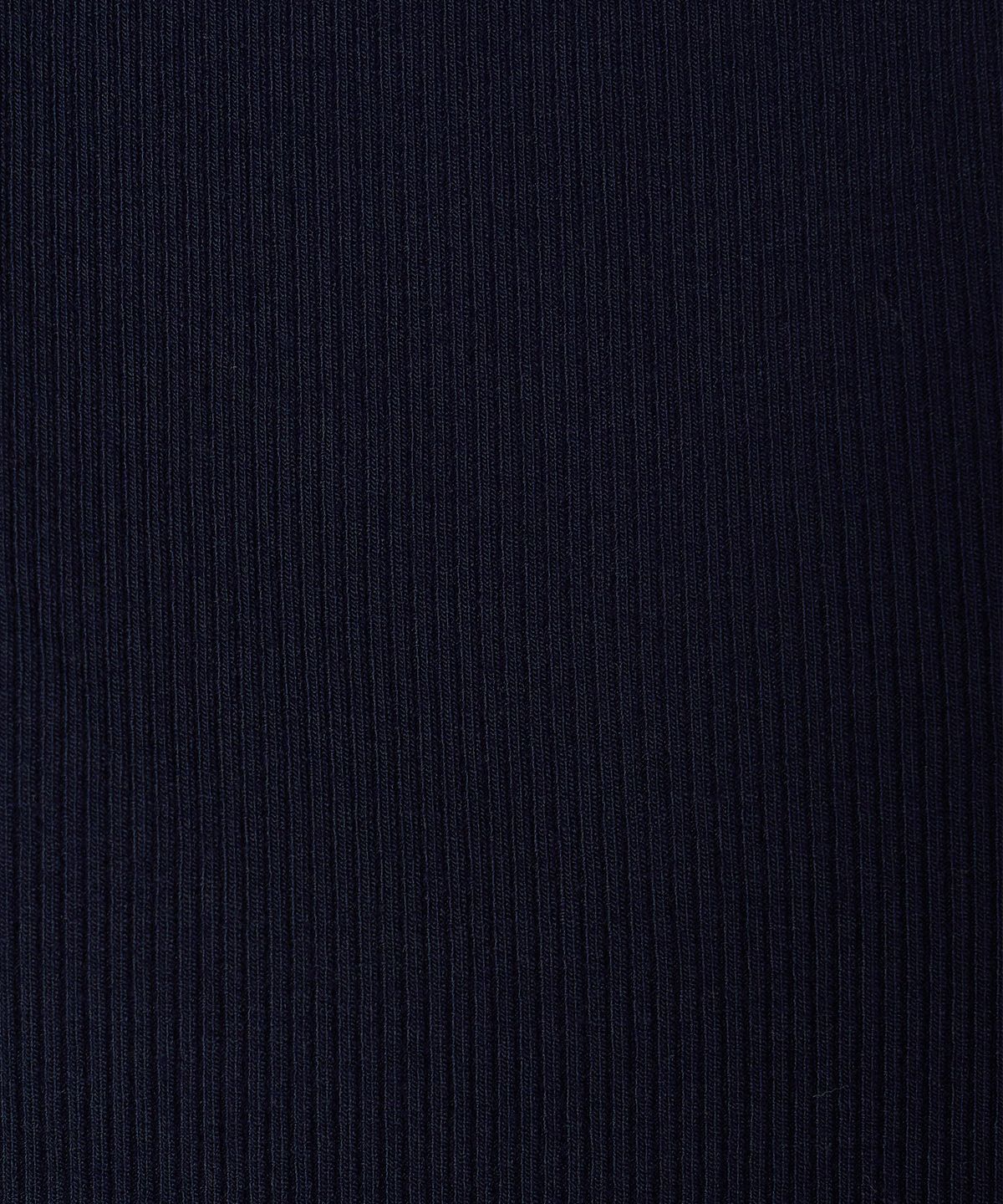 미나수(MENASOO) MNS Span Colorbinding Top_Navy