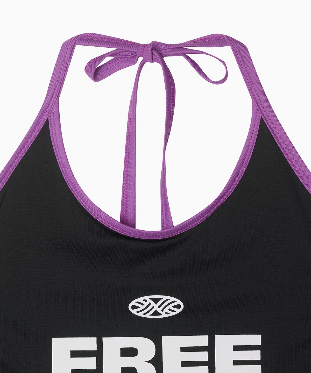 미나수(MENASOO) Cool Span Sporty Halter Neck_Black