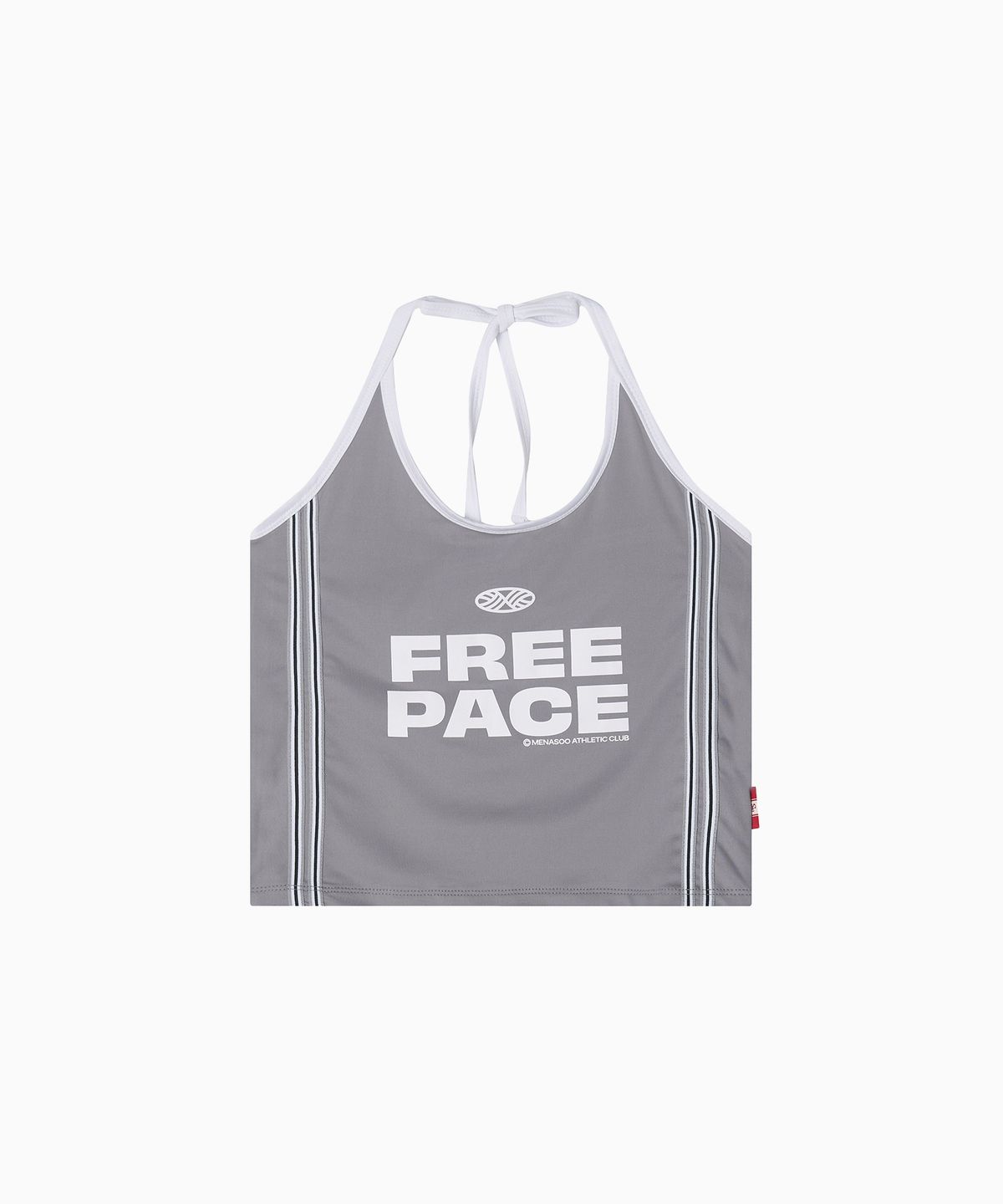 미나수(MENASOO) Cool Span Sporty Halter Neck_Gray