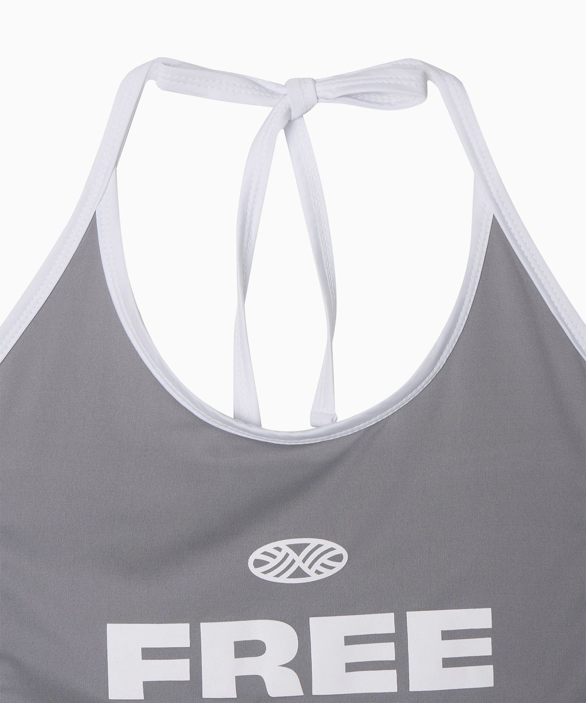 미나수(MENASOO) Cool Span Sporty Halter Neck_Gray