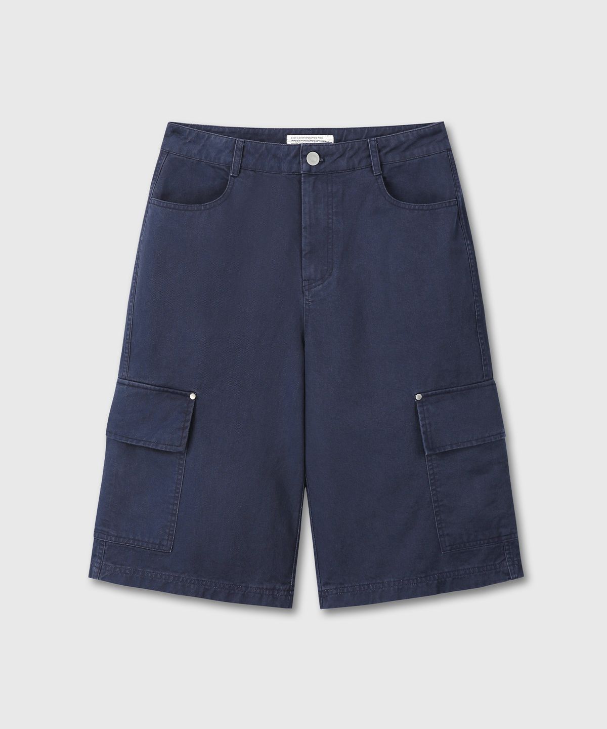 다이브인(DIVEIN) JUMBO CARGO BURMUDA PANTS (NAVY)