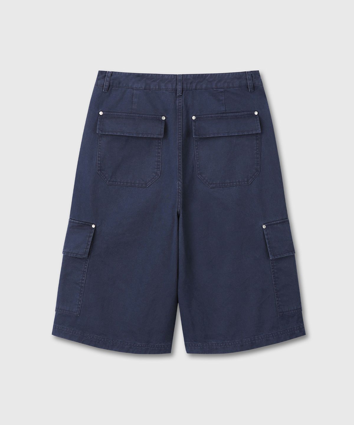 다이브인(DIVEIN) JUMBO CARGO BURMUDA PANTS (NAVY)