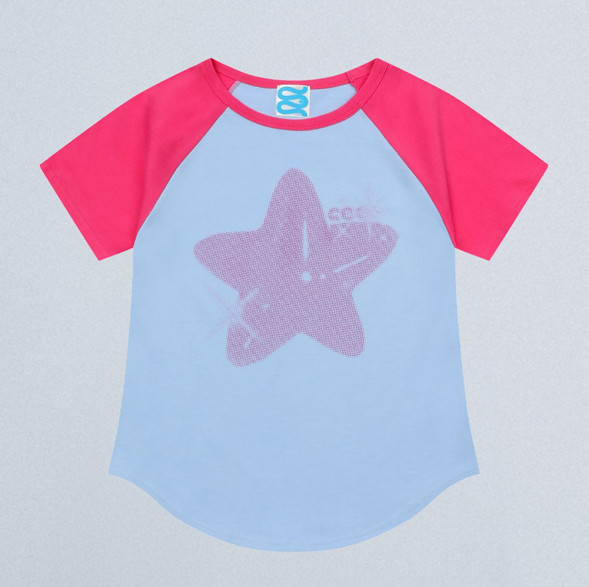 챈스챈스(CHANCECHANCE) STAR RAGLAN T-SHIRT (PINK)