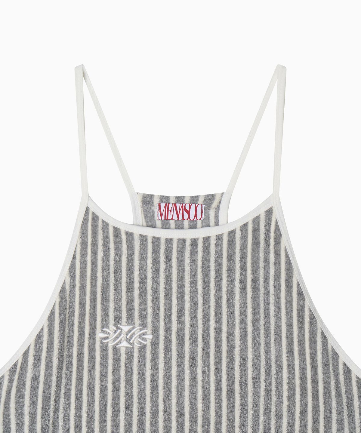 미나수(MENASOO) MNS Signature Terry Onepiece_Gray