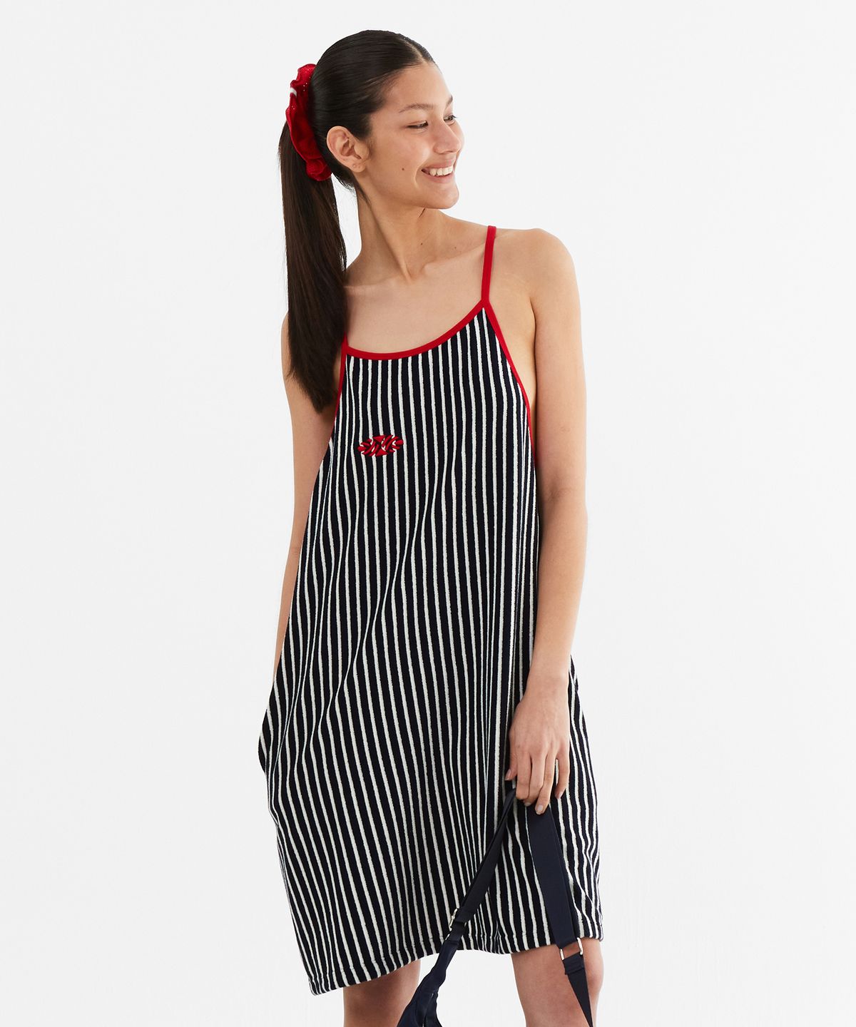 미나수(MENASOO) MNS Signature Terry Onepiece_Navy
