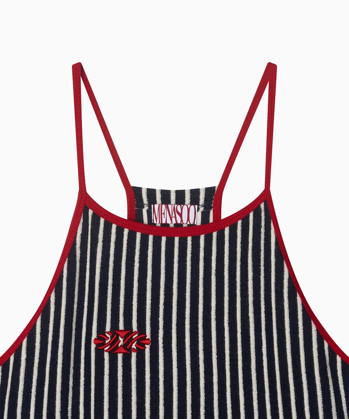 미나수(MENASOO) MNS Signature Terry Onepiece_Navy