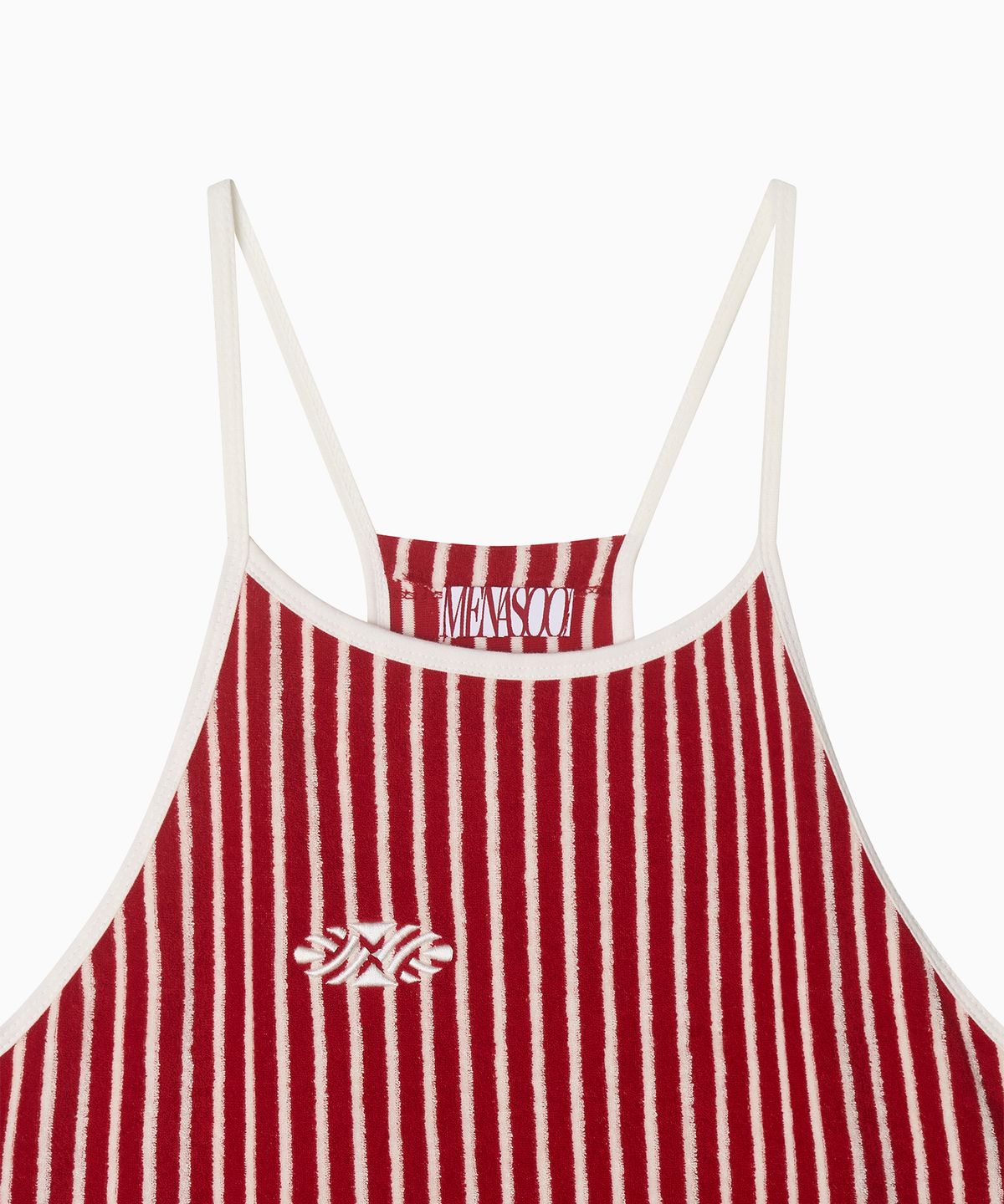 미나수(MENASOO) MNS Signature Terry Onepiece_Red