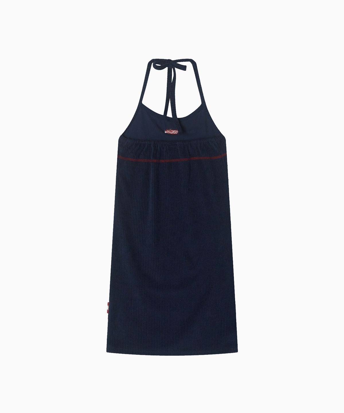 미나수(MENASOO) Slim Fit Halter Neck Terry Onepiece_Navy