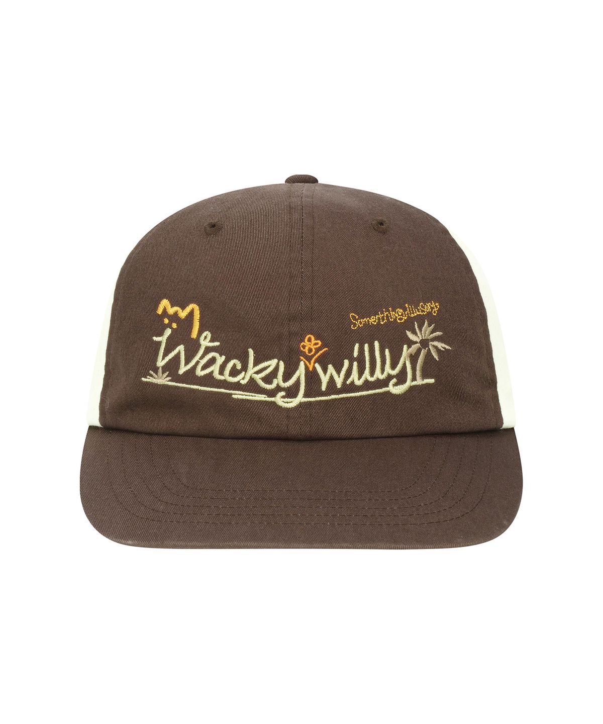 와키윌리(WACKY WILLY) 야자수 평챙캡 (2 colors)