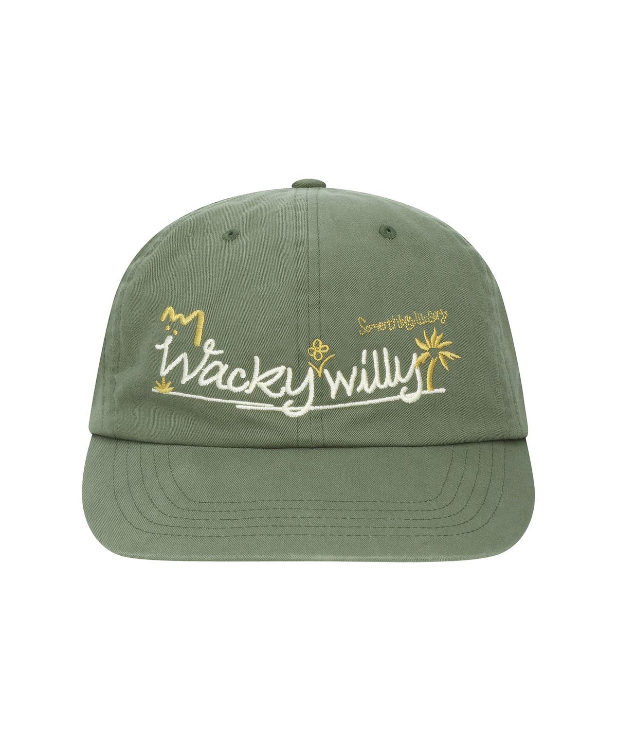 와키윌리(WACKY WILLY) 야자수 평챙캡 (2 colors)