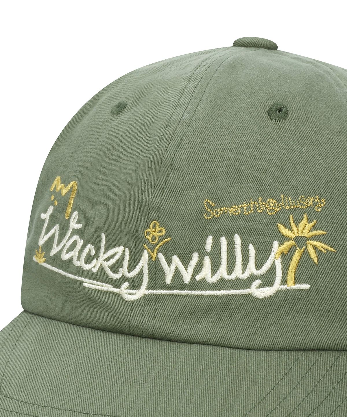 와키윌리(WACKY WILLY) 야자수 평챙캡 (2 colors)
