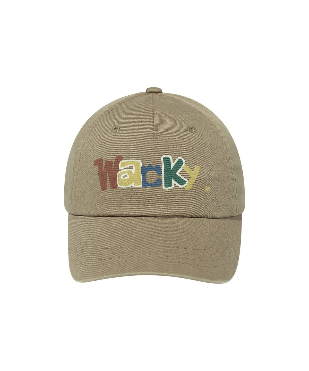 와키윌리(WACKY WILLY) 크랙 타이포 볼캡 (2 colors)