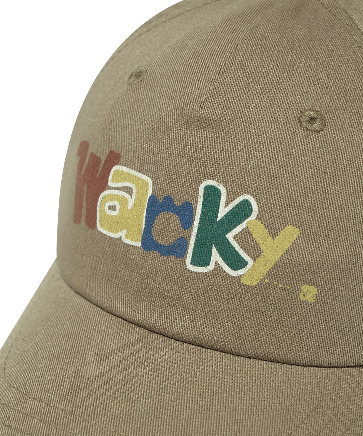 와키윌리(WACKY WILLY) 크랙 타이포 볼캡 (2 colors)