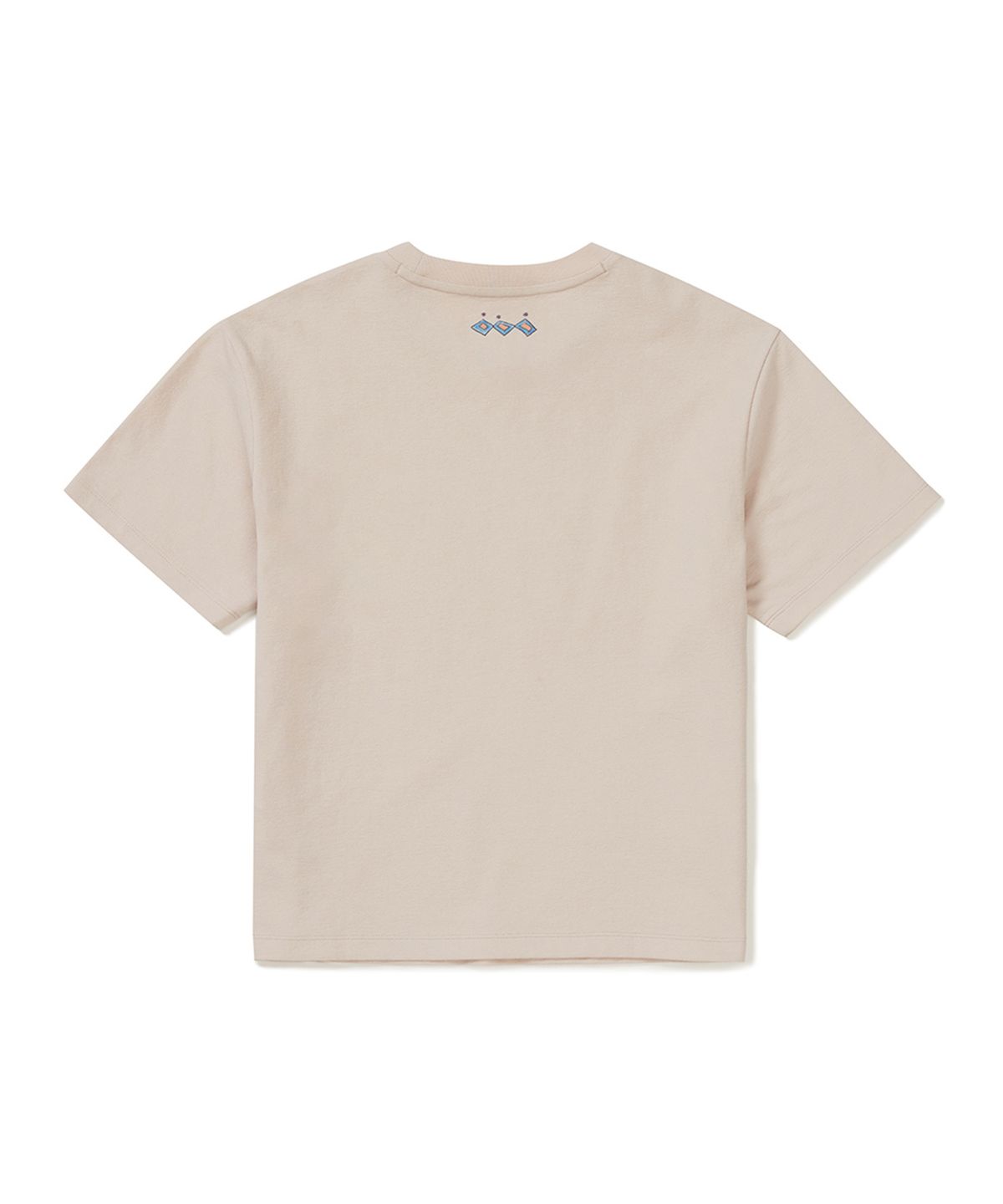 스노우피크 어패럴(SNOWPEAK APPAREL) [스노우피크 X 헤르시] 여성 세미크롭 반팔 티셔츠 (S25MWFTS59) Light Pink