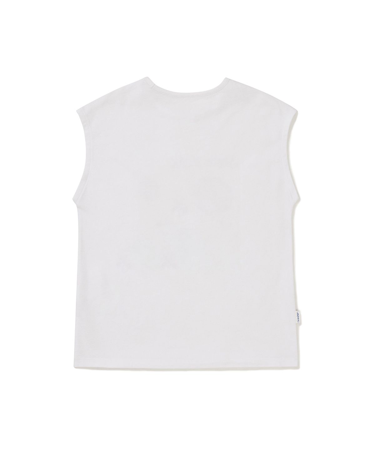 스노우피크 어패럴(SNOWPEAK APPAREL) [스노우피크 X 헤르시] 여성 그래픽 슬리브리스 (S25MWWST59) White
