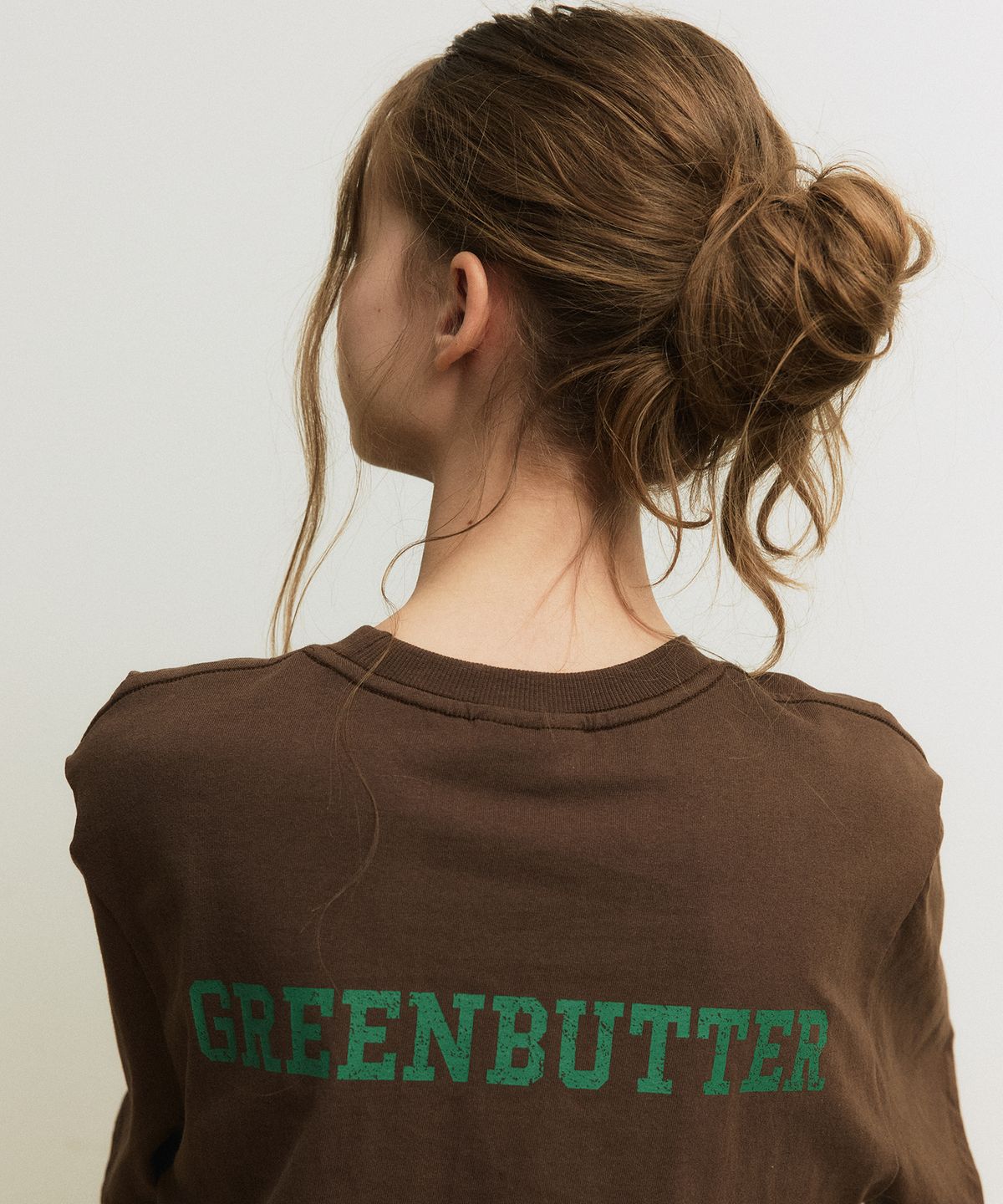 그린버터(GREENBUTTER) Butter Character Tee (Brown)