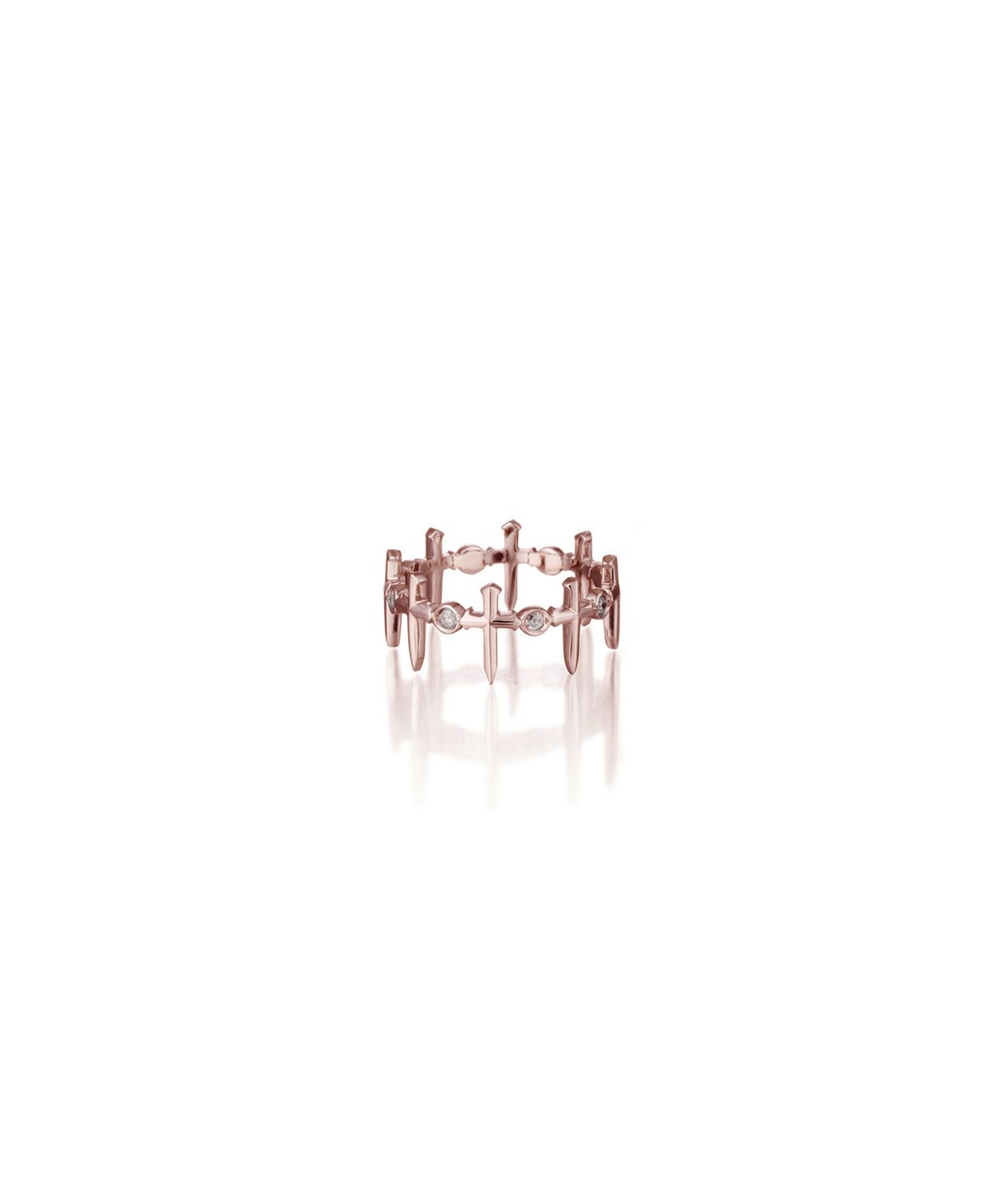 트렌카디즘(TRENCADISM) 알렉산더 반지 18K 골드 다이아몬드 링 ALEXANDER Ring AXR8RPVP
