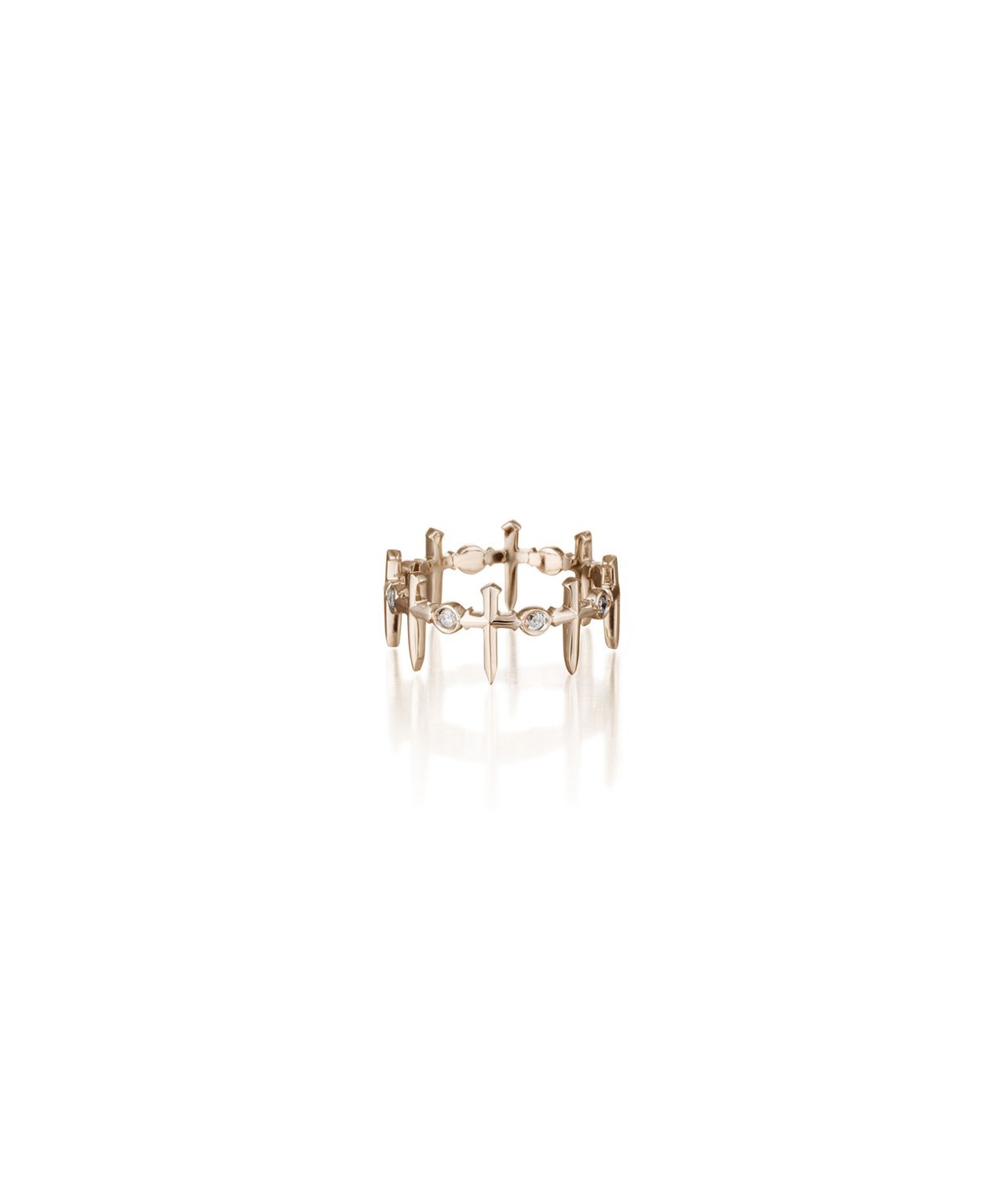 트렌카디즘(TRENCADISM) 알렉산더 반지 18K 골드 다이아몬드 링 ALEXANDER Ring AXR8RPVP
