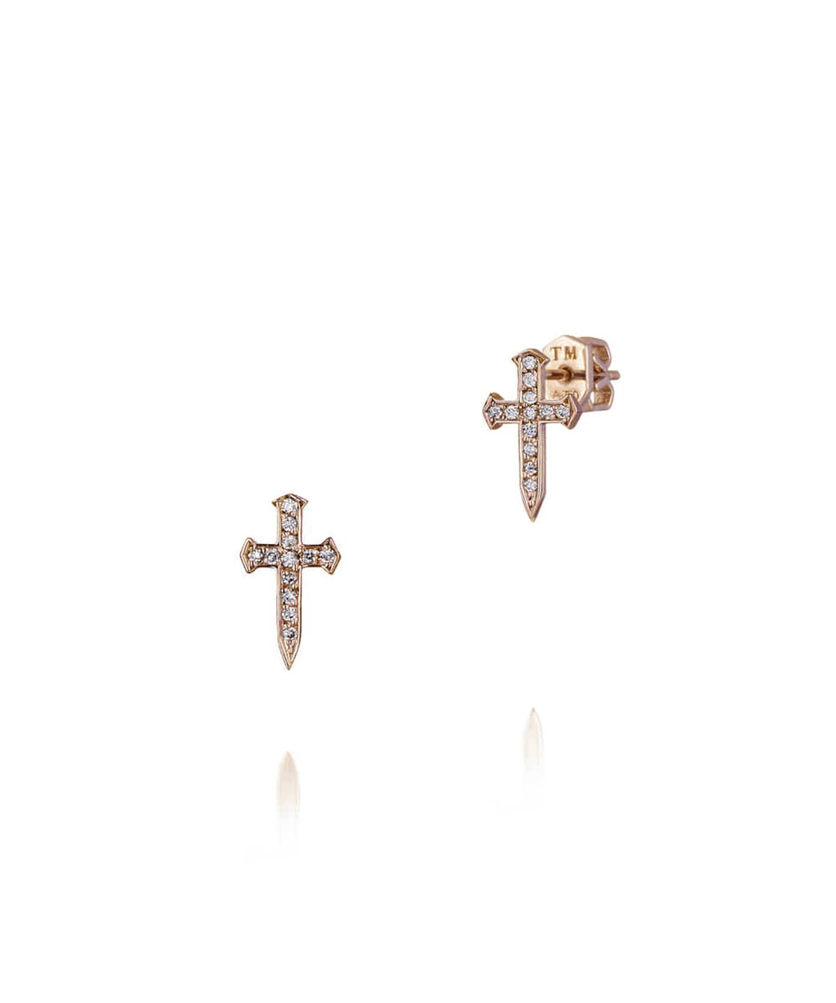 트렌카디즘(TRENCADISM) 알렉산더 귀걸이 18K 골드 다이아몬드 이어링 ALEXANDER Earring AXE13BP