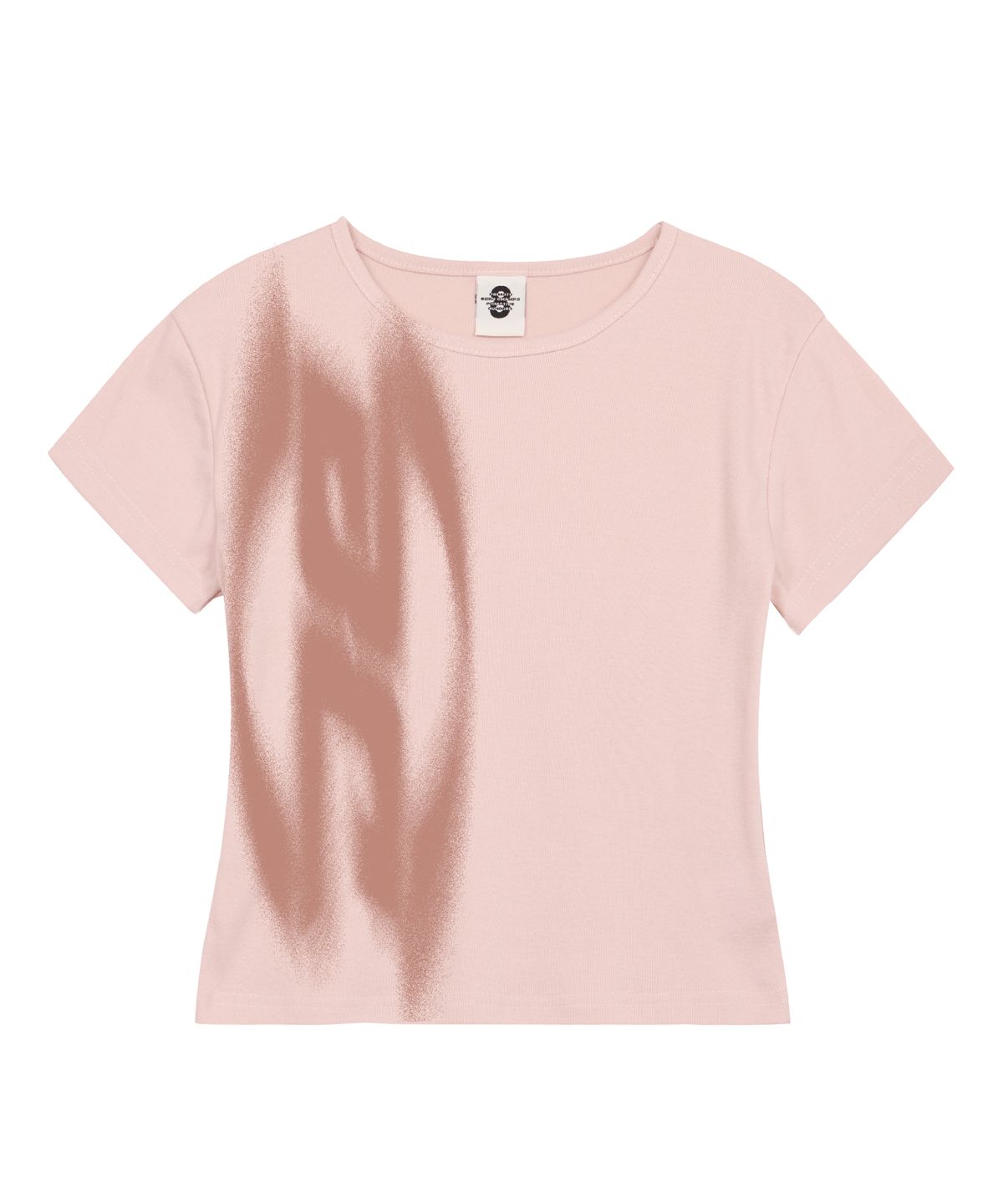 본챔스(BORN CHAMPS) [5 COLORS] DISTORTED BC LOGO 여성 후라이스 반팔티셔츠 B25ST71