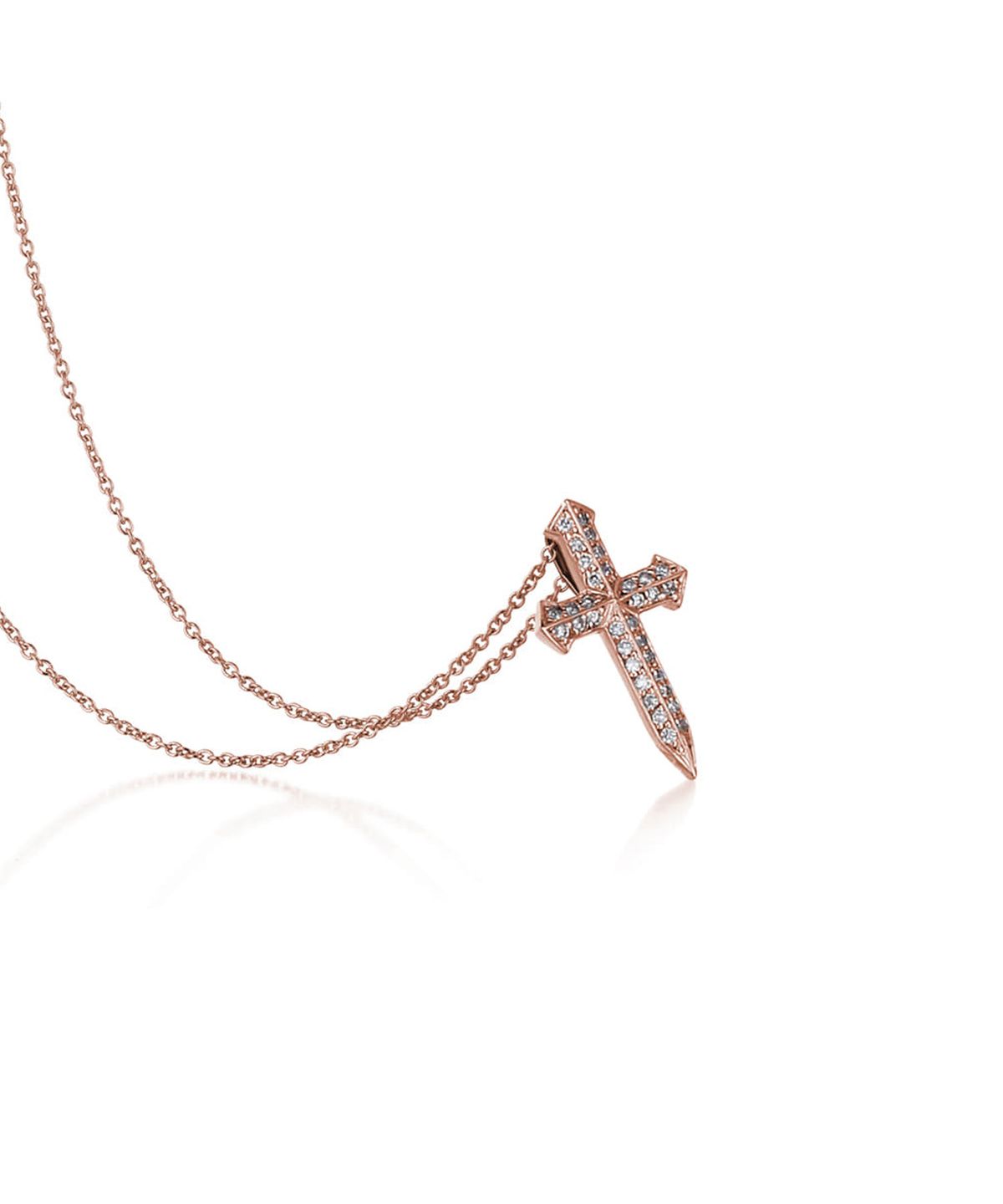 트렌카디즘(TRENCADISM) 알렉산더 목걸이 18K 골드 다이아몬드 네크리스 ALEXANDER Necklace AXN19BP