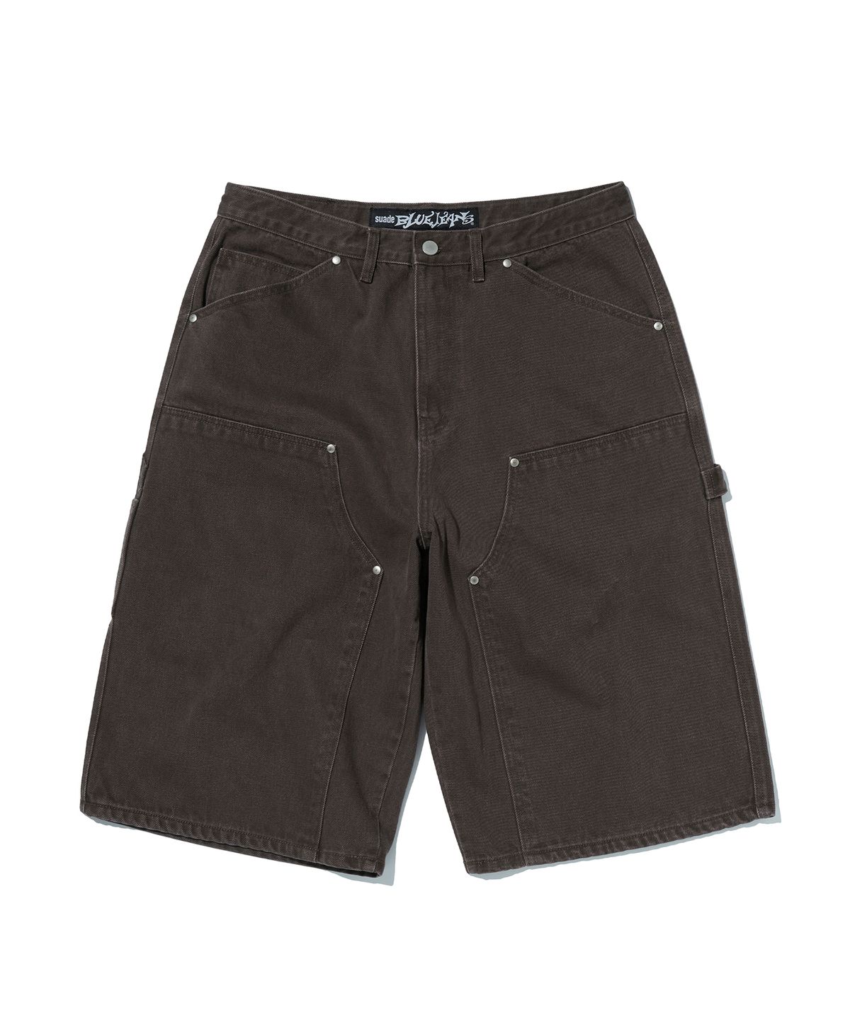 스웨이드(SUADE) CONTOUR DOUBLE KNEE SHORTS [BROWN]