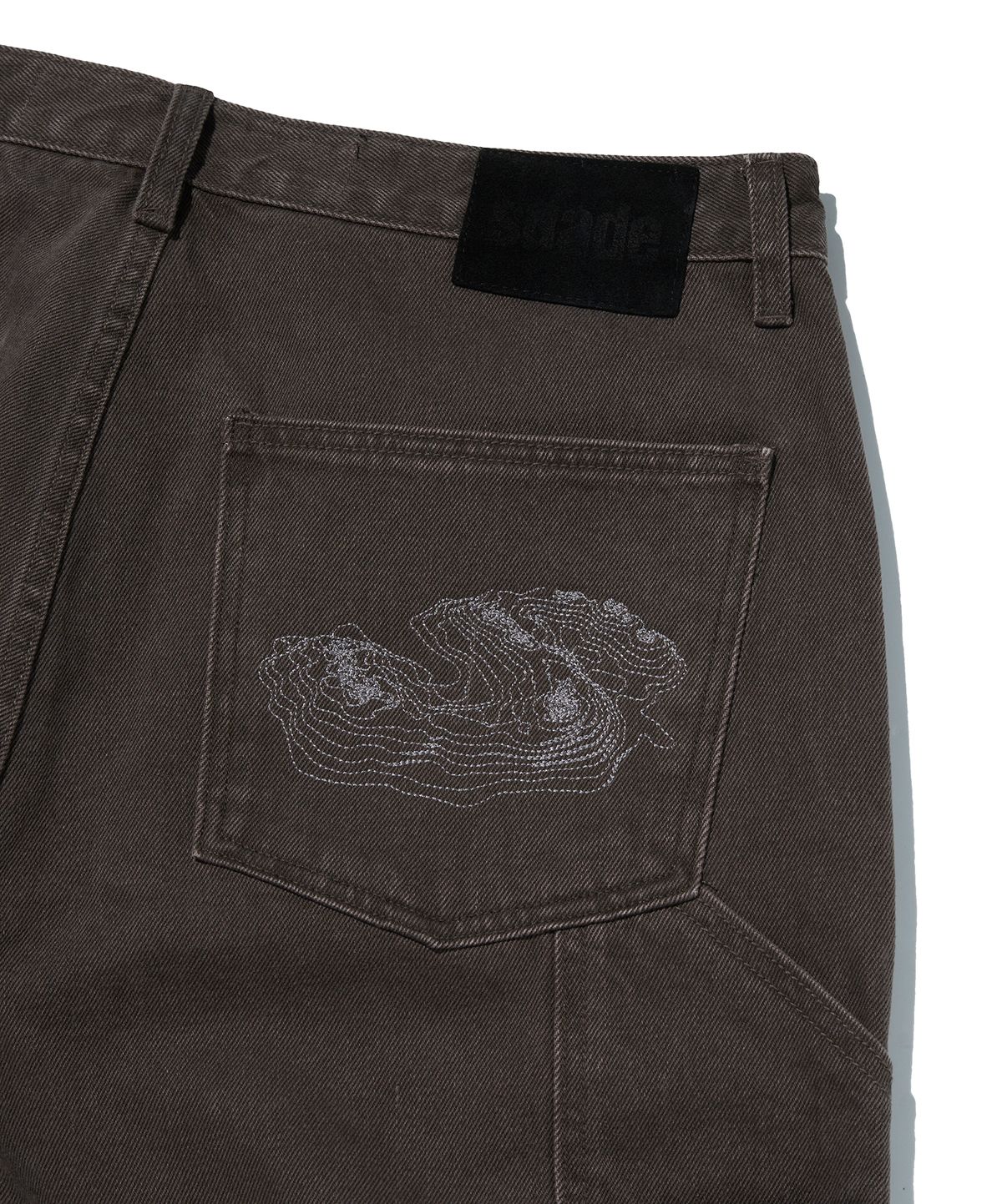 스웨이드(SUADE) CONTOUR DOUBLE KNEE SHORTS [BROWN]