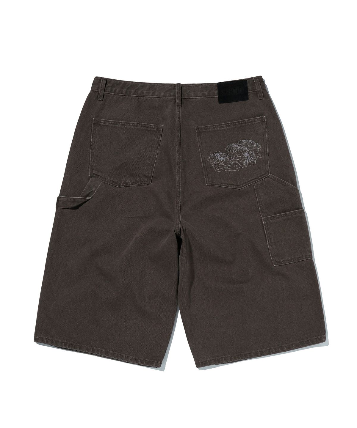 스웨이드(SUADE) CONTOUR DOUBLE KNEE SHORTS [BROWN]