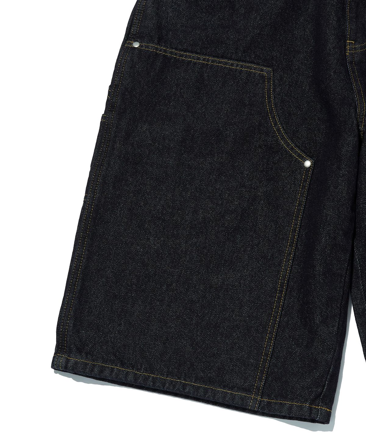스웨이드(SUADE) CONTOUR DOUBLE KNEE SHORTS [RAW INDIGO]