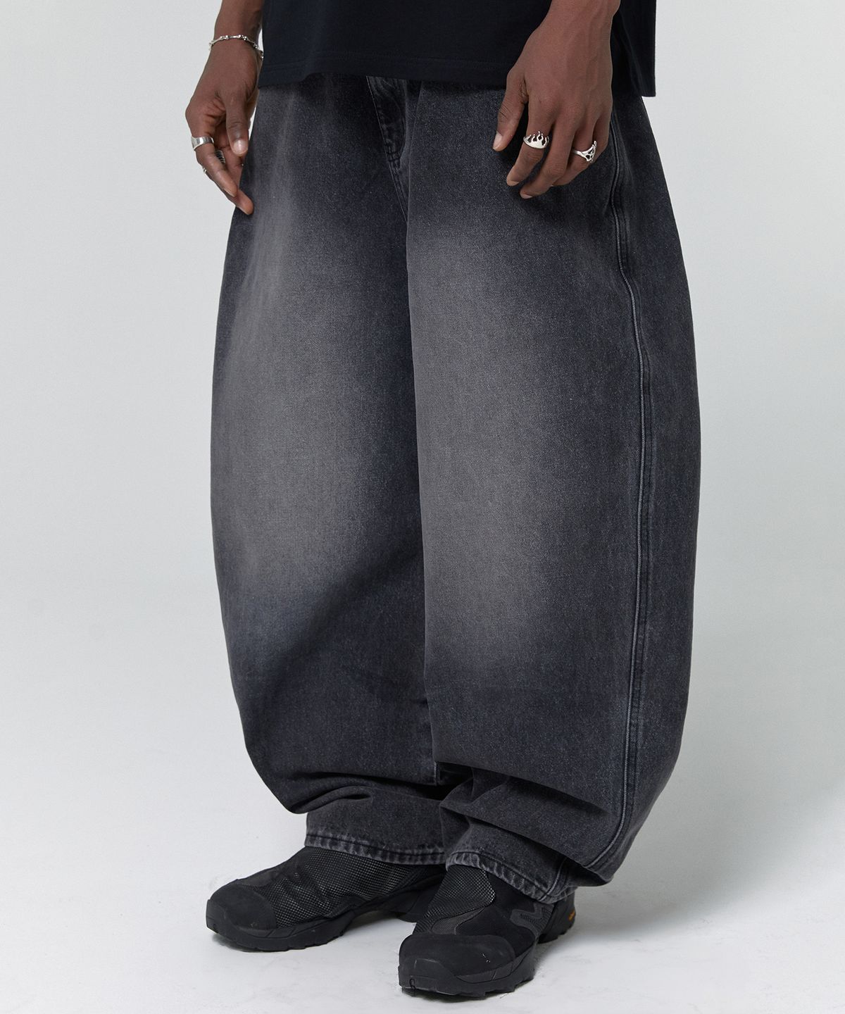 스웨이드(SUADE) CONTOUR POCKET DENIM [GRAY]