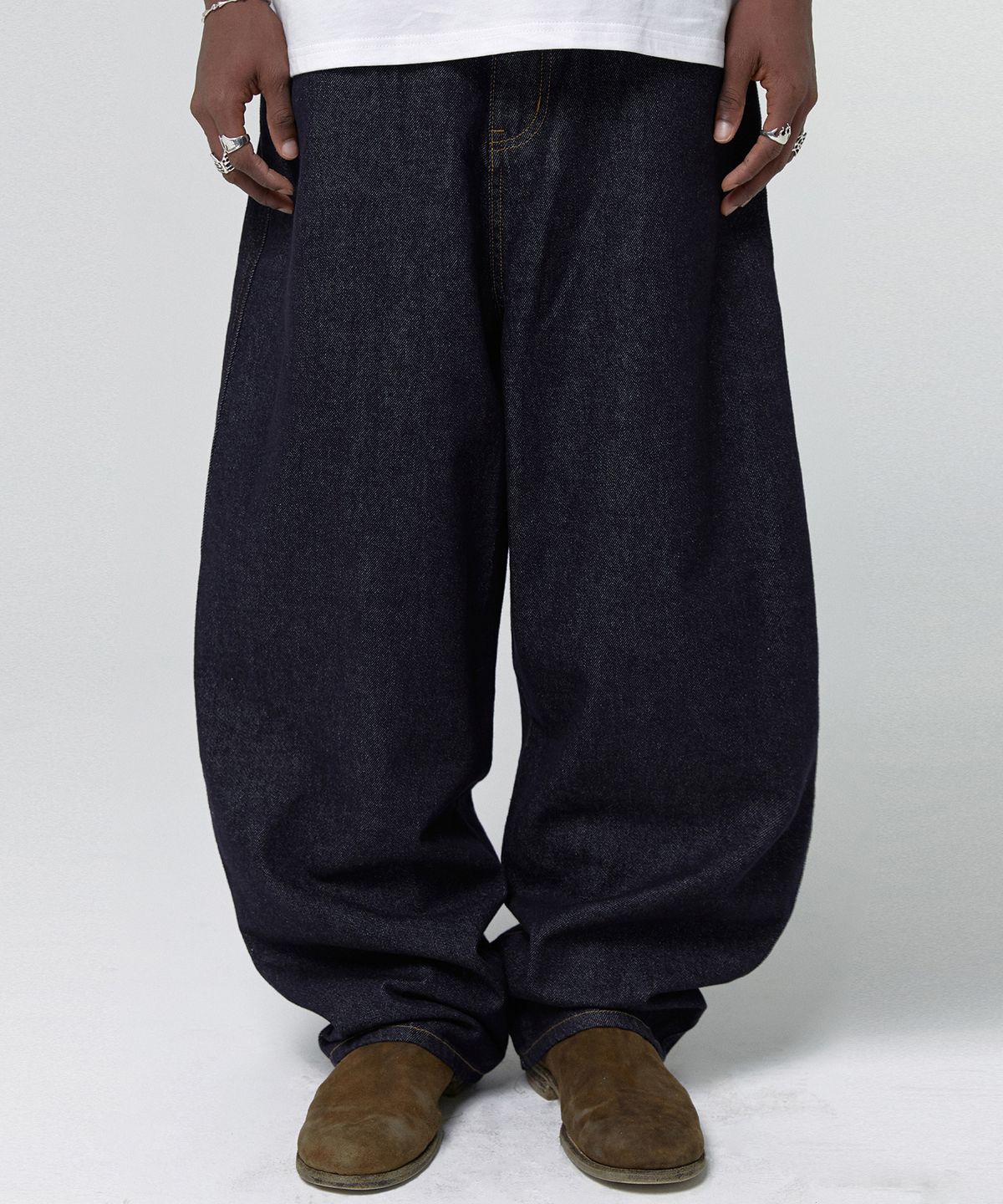 스웨이드(SUADE) CONTOUR POCKET DENIM [RAW INDIGO]