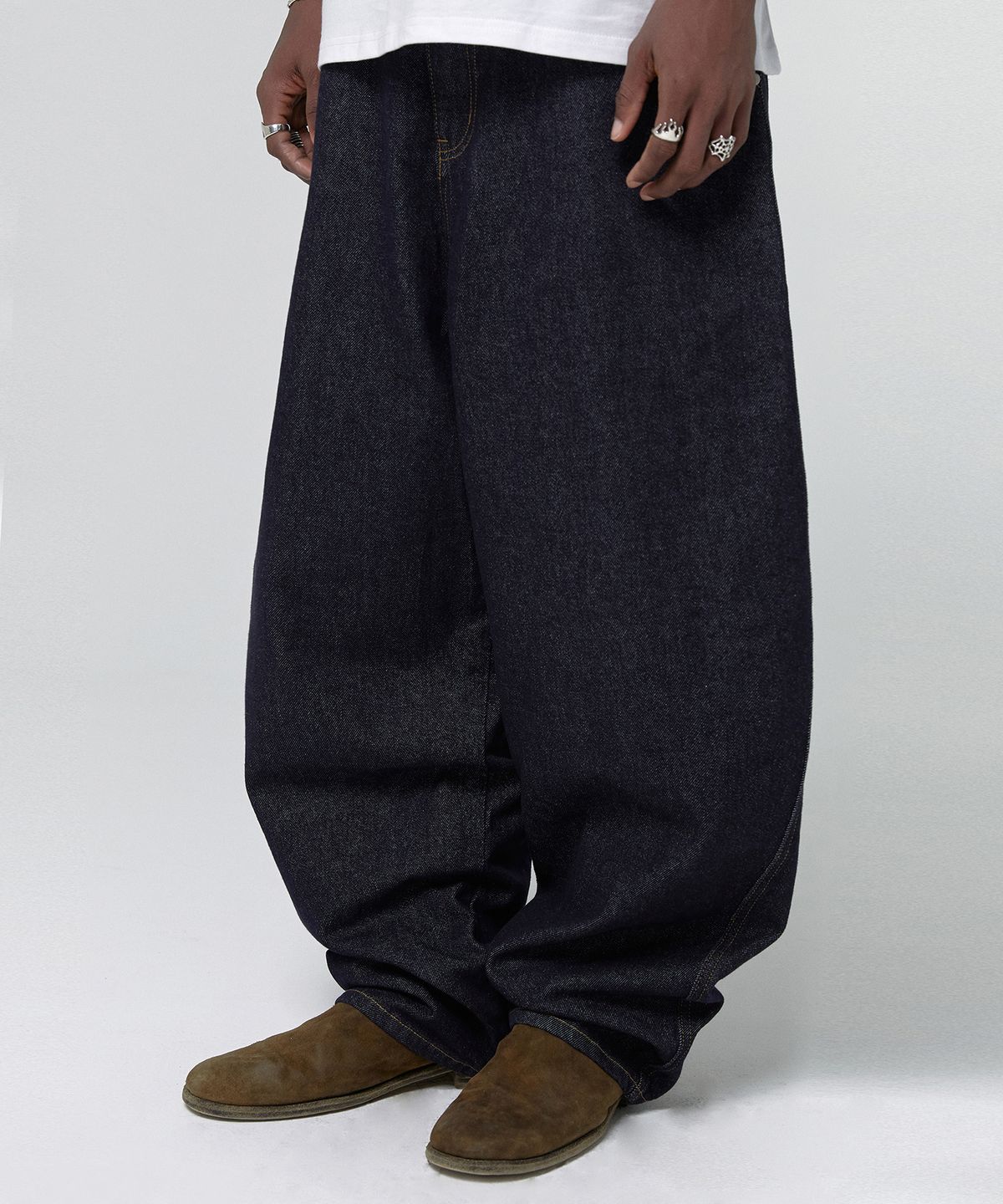 스웨이드(SUADE) CONTOUR POCKET DENIM [RAW INDIGO]