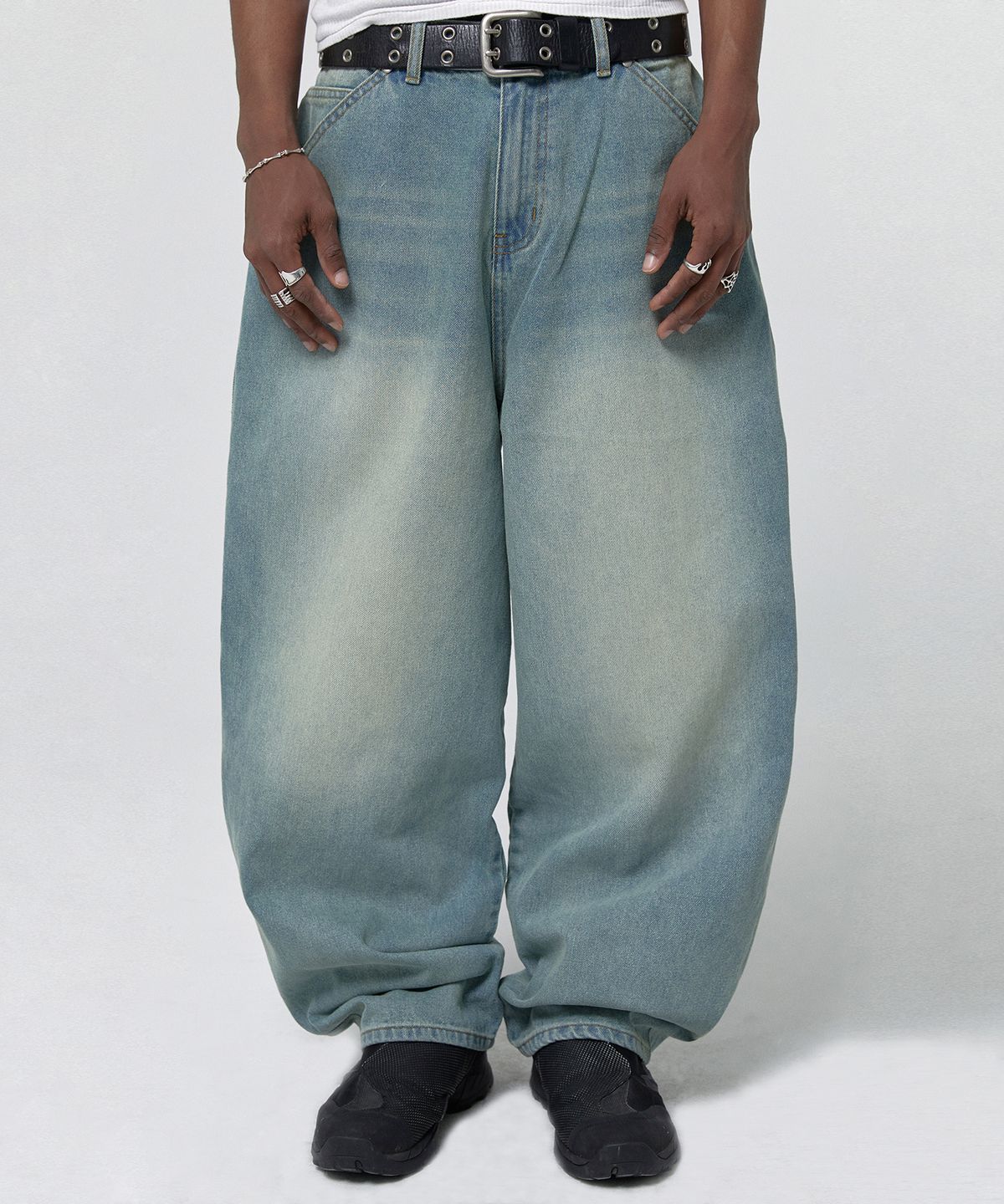 스웨이드(SUADE) CONTOUR POCKET DENIM [VINTAGE BLUE]