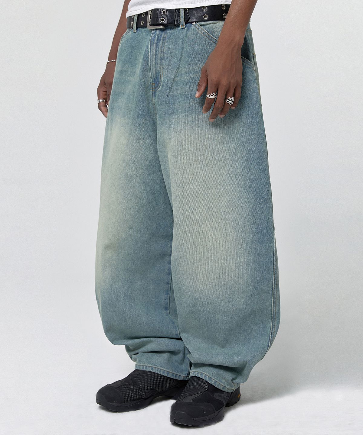 스웨이드(SUADE) CONTOUR POCKET DENIM [VINTAGE BLUE]