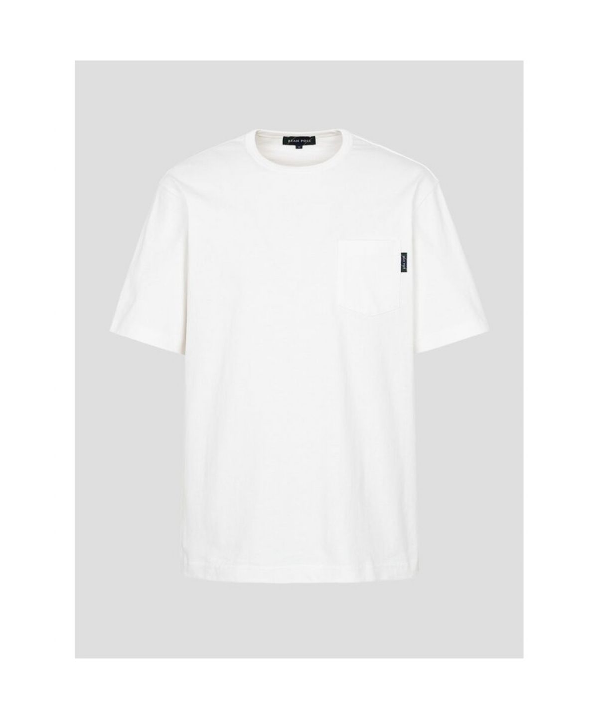 빈폴 멘(BEANPOLE MEN) 헤리티지 헤비웨이트 라운드 티셔츠  화이트 (BC5442C921)