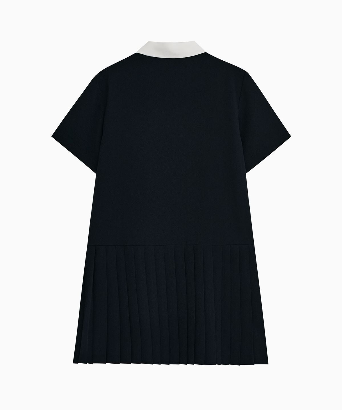 미나수(MENASOO) Low Waist Pleated One Piece_Navy