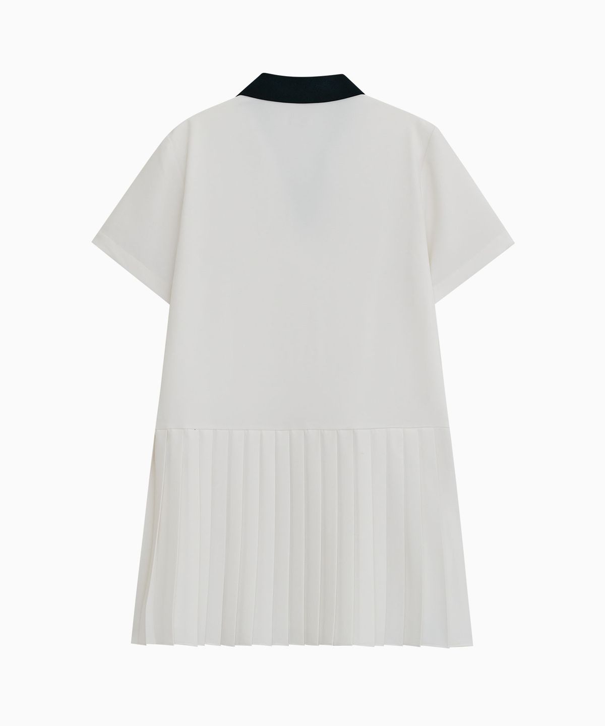 미나수(MENASOO) Low Waist Pleated One Piece_White