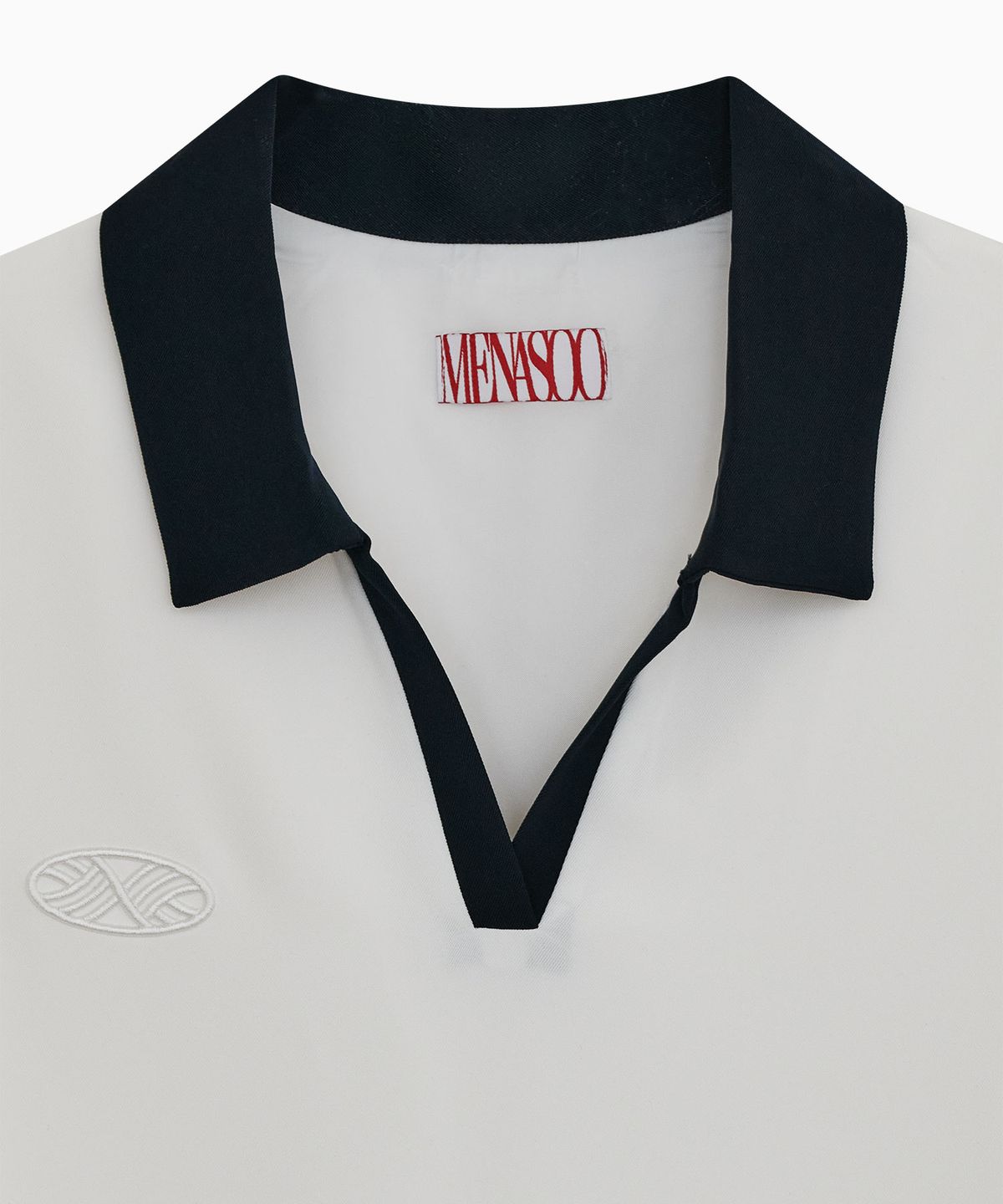 미나수(MENASOO) Low Waist Pleated One Piece_White