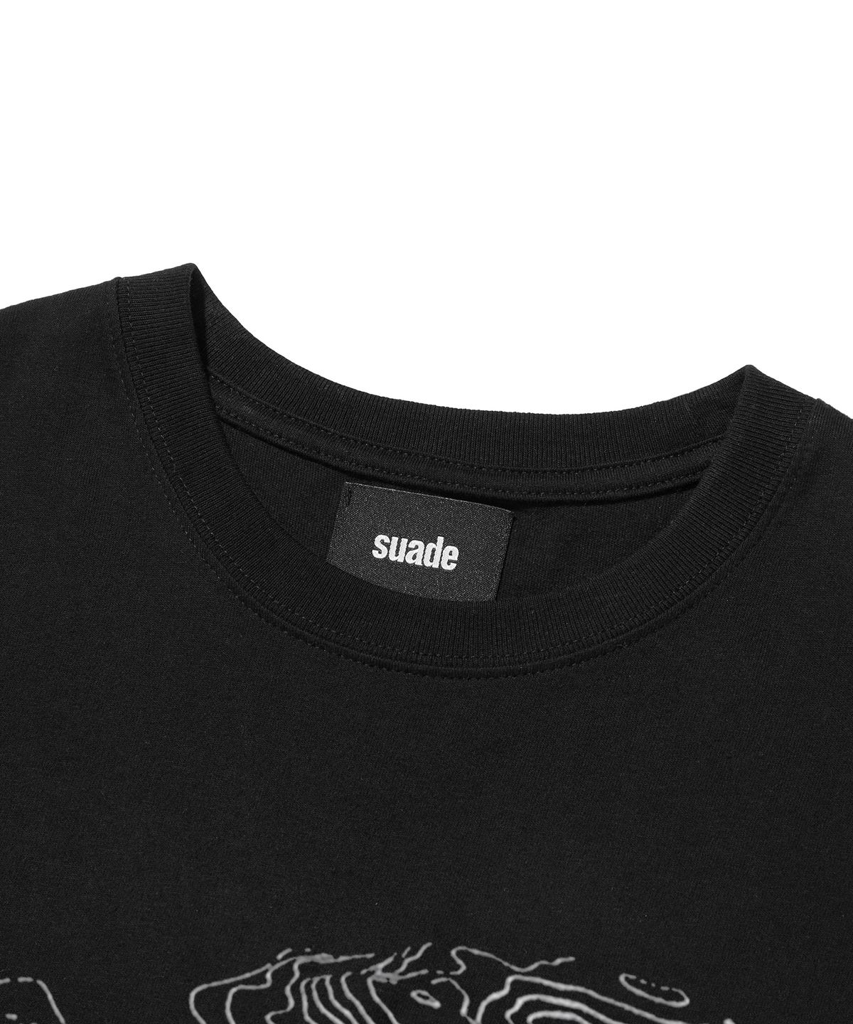 스웨이드(SUADE) CONTOUR TEE [BLACK]