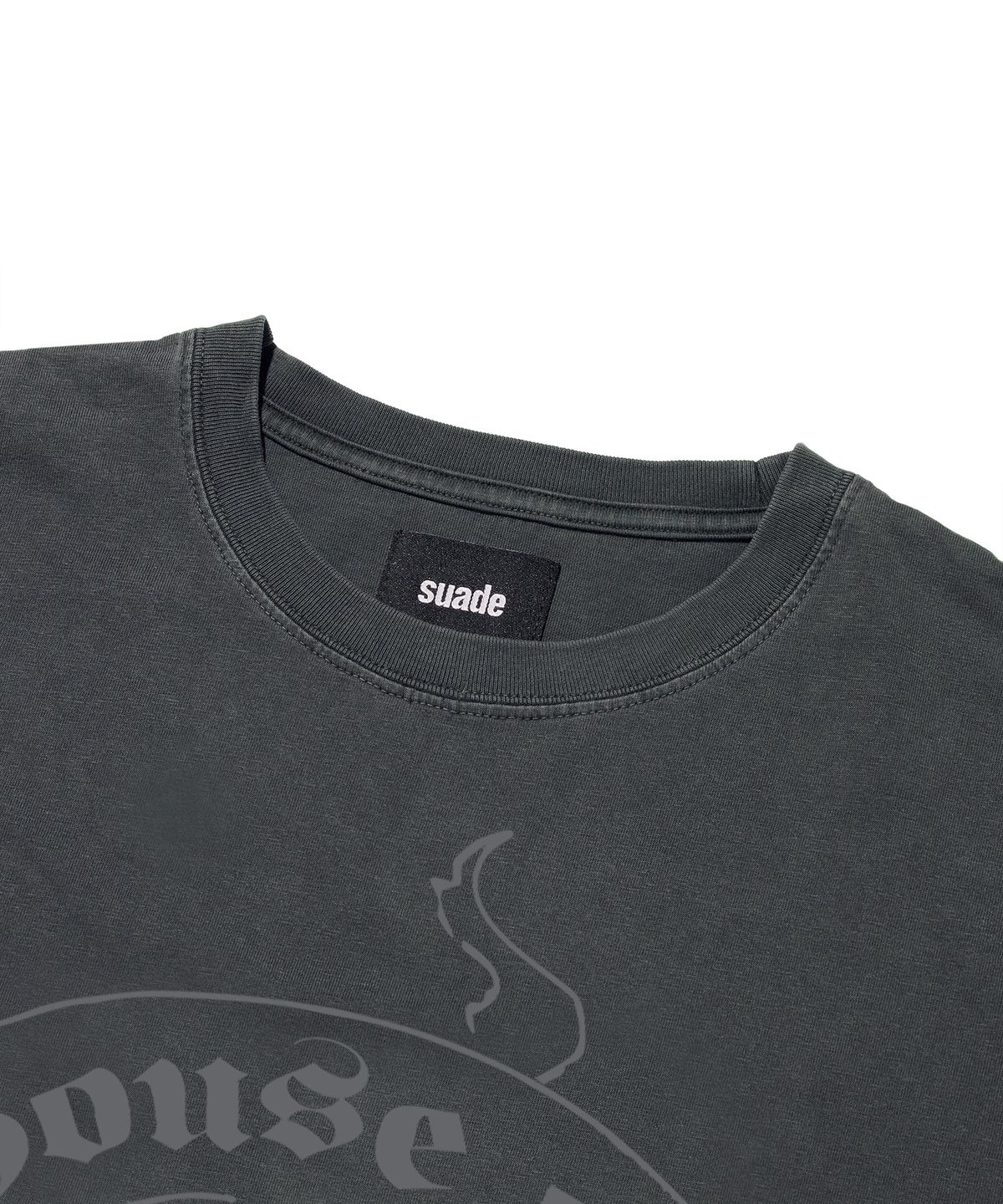 스웨이드(SUADE) DUST MAN TEE [PIGMENT BLACK]