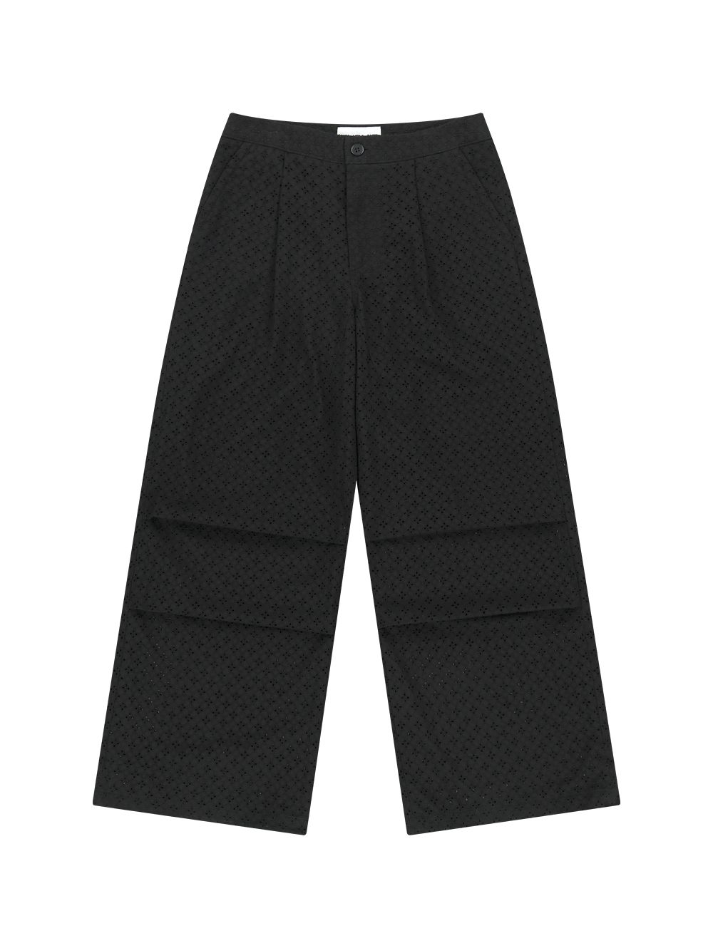 【TUOMIO】EYELET BELT BAG PANTS [BLACK・WHITE] MUSINSA公式 | TUOMIO EYELET BELT BAG PANTS [BLACK]