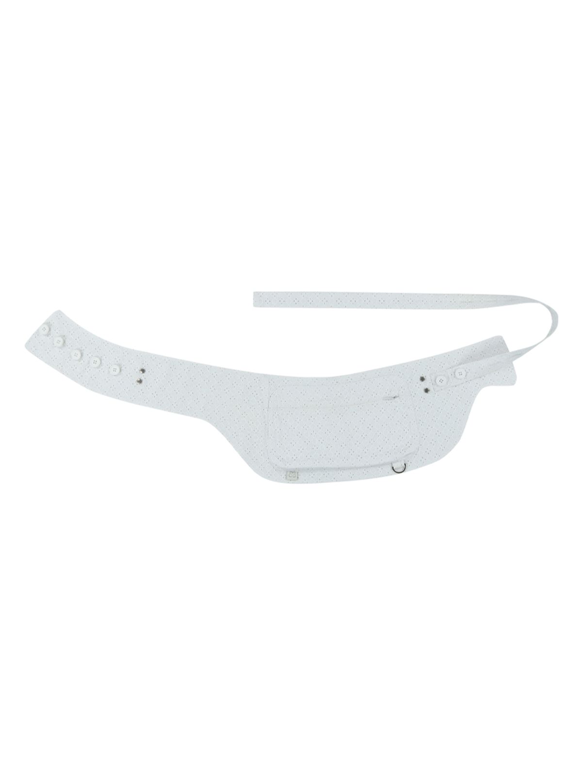 뚜오미오(TUOMIO) EYELET BELT BAG PANTS [WHITE]