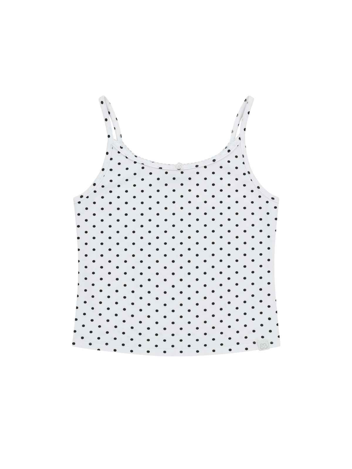 뚜오미오(TUOMIO) DOTTED TANK TOP [WHITE]