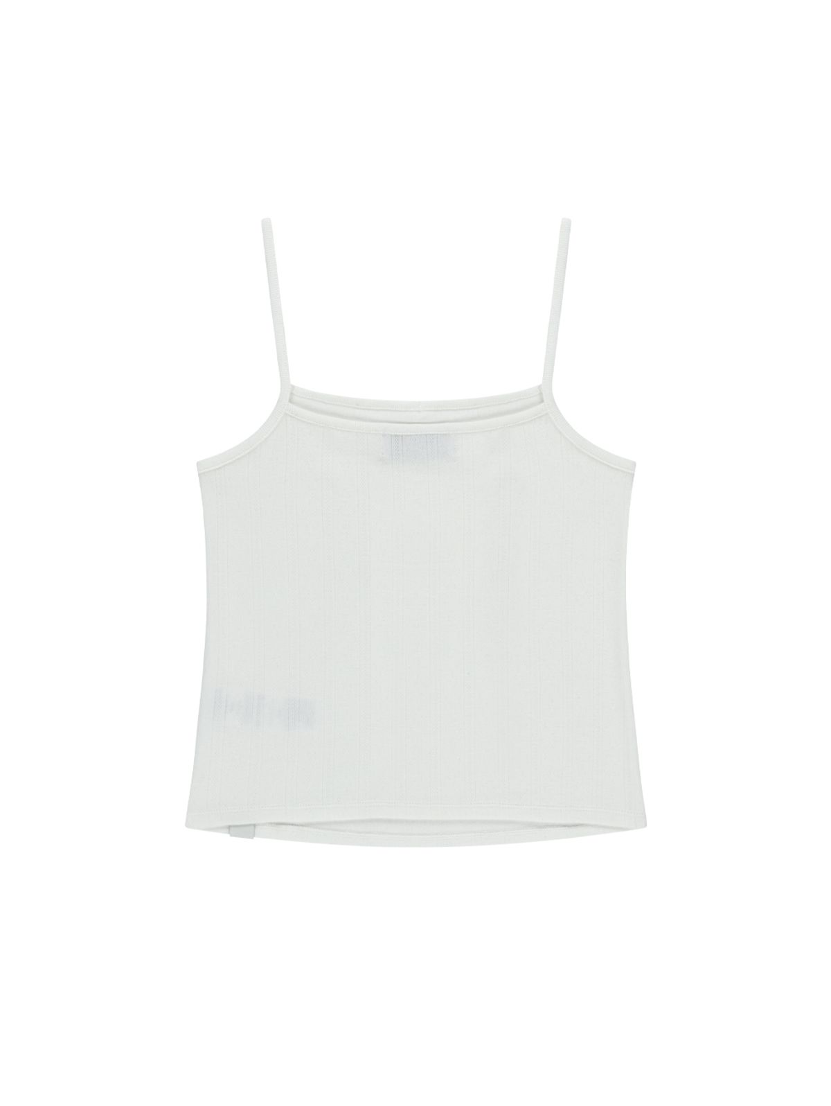 뚜오미오(TUOMIO) POINTELLE RIBBON CAMI [IVORY]