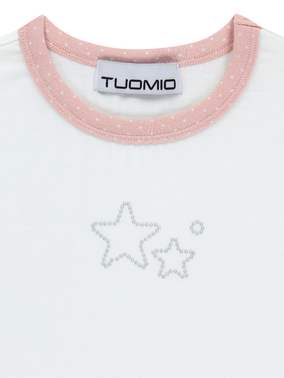 뚜오미오(TUOMIO) STAR RINGER T-SHIRT [WHITE]