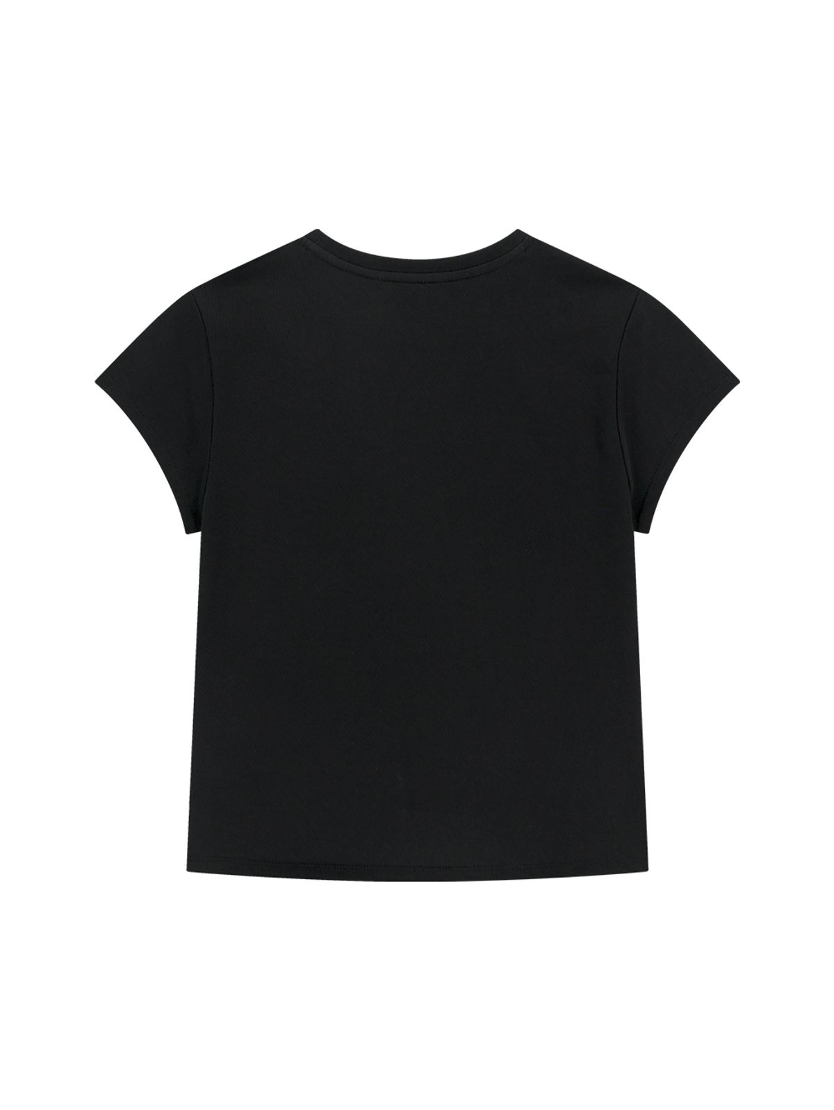 뚜오미오(TUOMIO) ANGEL STUD BABY T-SHIRT [BLACK]